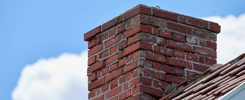 Brick Chimney Flue Installation in Fall River, MA
