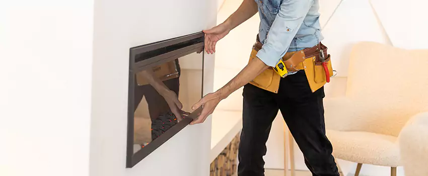 Metal Fireplace Installation in Fall River, Massachusetts