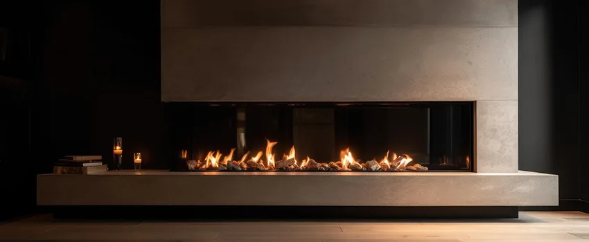 Gas Fireplace Ember Bed Design Services in Fall River, Massachusetts