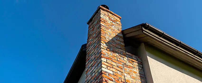 Masonry Chimney Flashing Repair in Fall River, Massachusetts