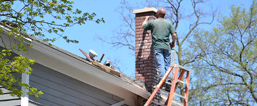 himney Crown Repair in Fall River, Massachusetts