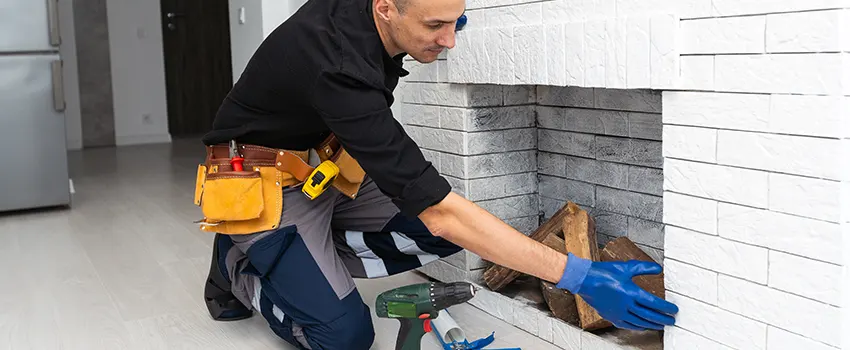 Fireplace Damaged Damper Frame Repair Services in Fall River, Massachusetts
